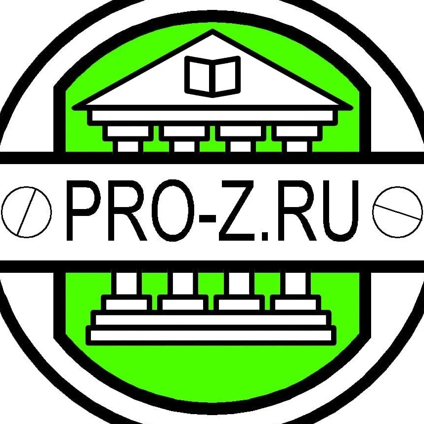 Логотип канала PRO-Z: Проектирование зданий