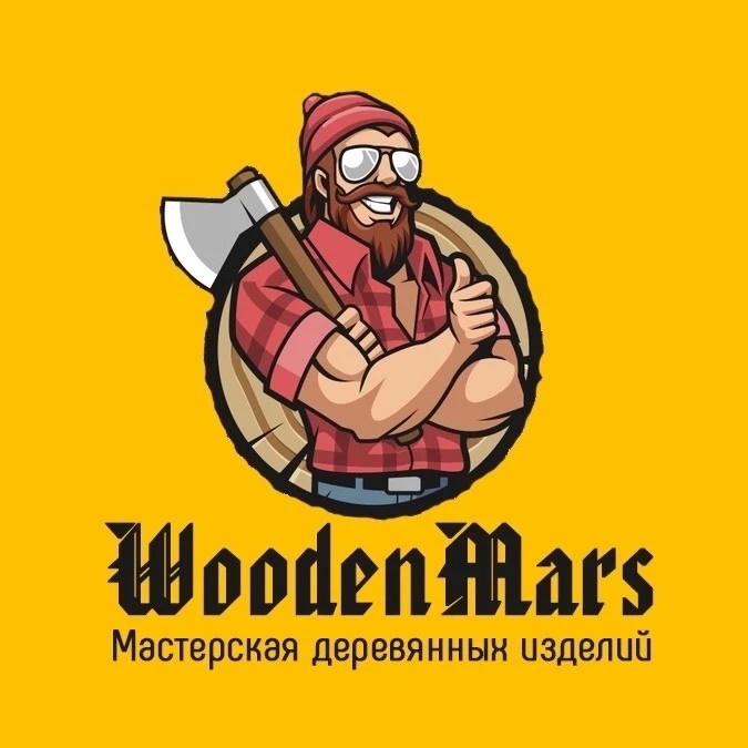 Логотип канала WoodenMars | Фан Шоп