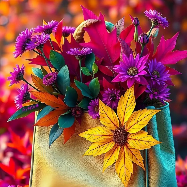 Логотип канала Зарисовки Души. Осень