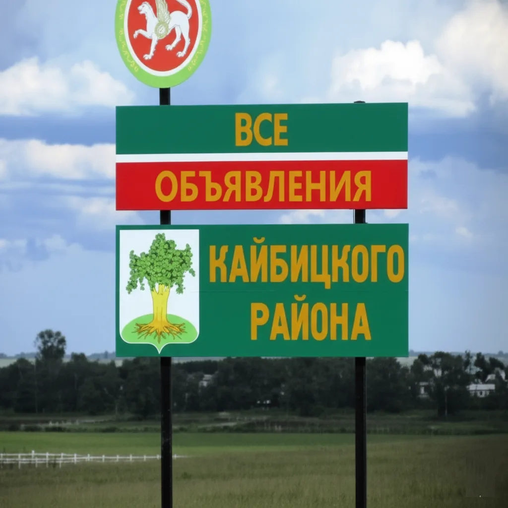Все объявления Кайбицкого района РТ