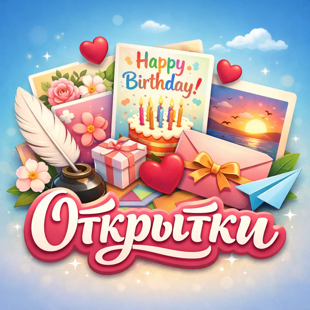 Открытки на день рождения