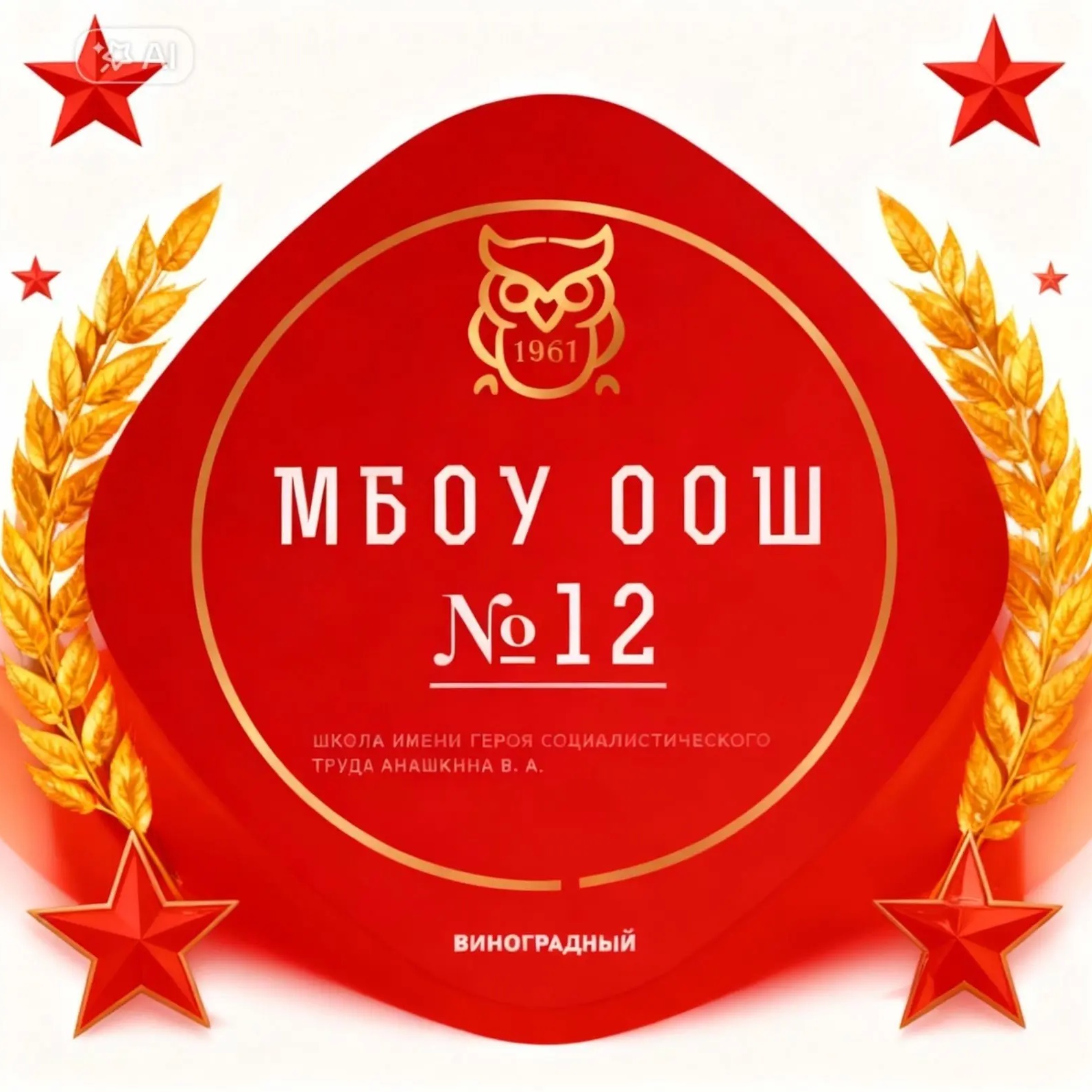 МБОУ ООШ №12 п.Виноградный
